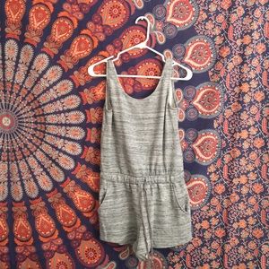 Cozy Grey Romper